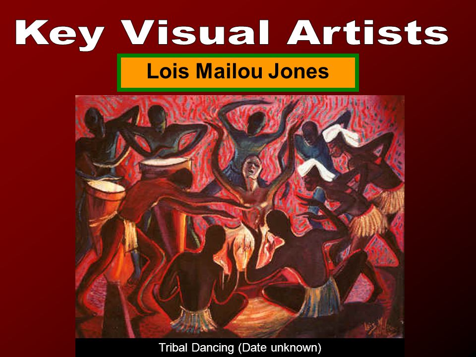 Tribal Dancing (Date unknown) Lois Mailou Jones
