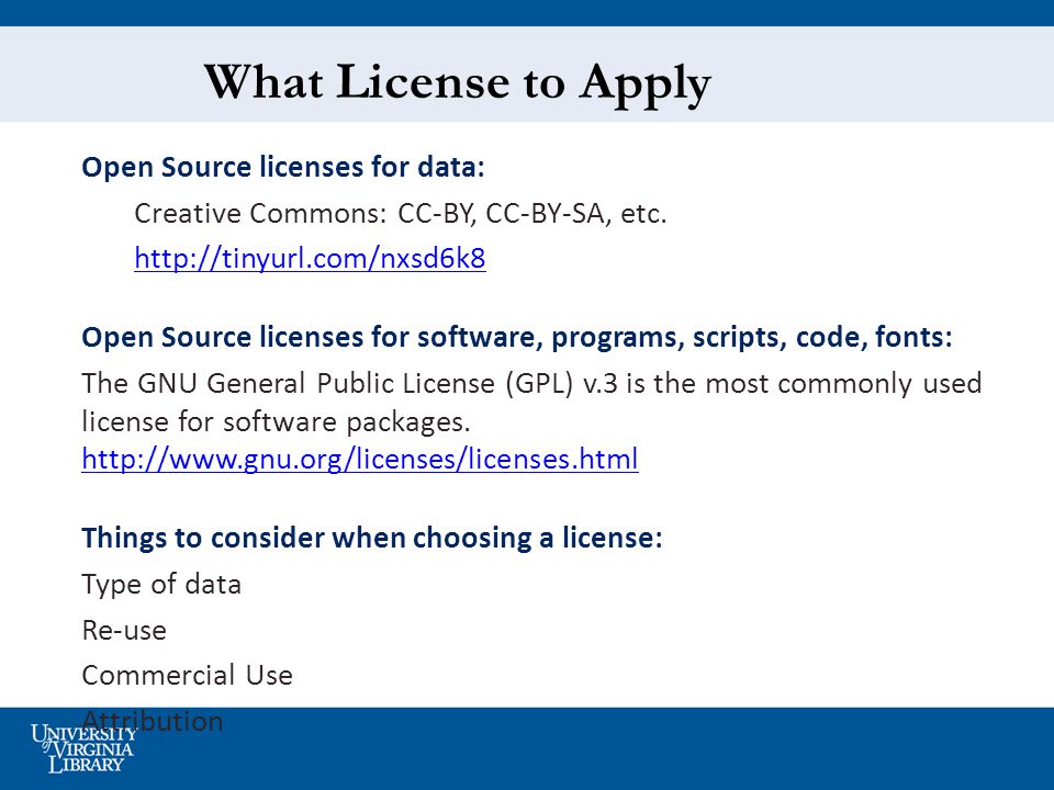 Why You Should Apply A License To Your Data Data Licensing Ppt