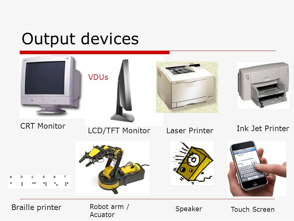 Input and Output devices  Input devices put data into the computer.  Output  devices process data out of the computer. LO: Recognise and compare input.  - ppt download