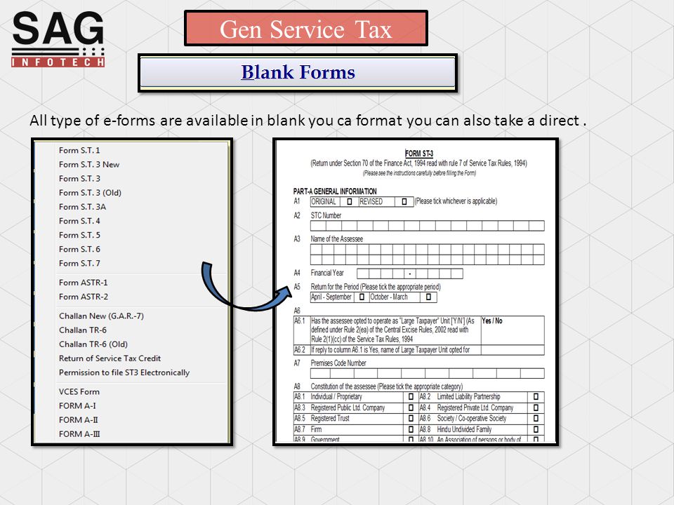 All type of e-forms are available in blank you ca format you can also take a direct.