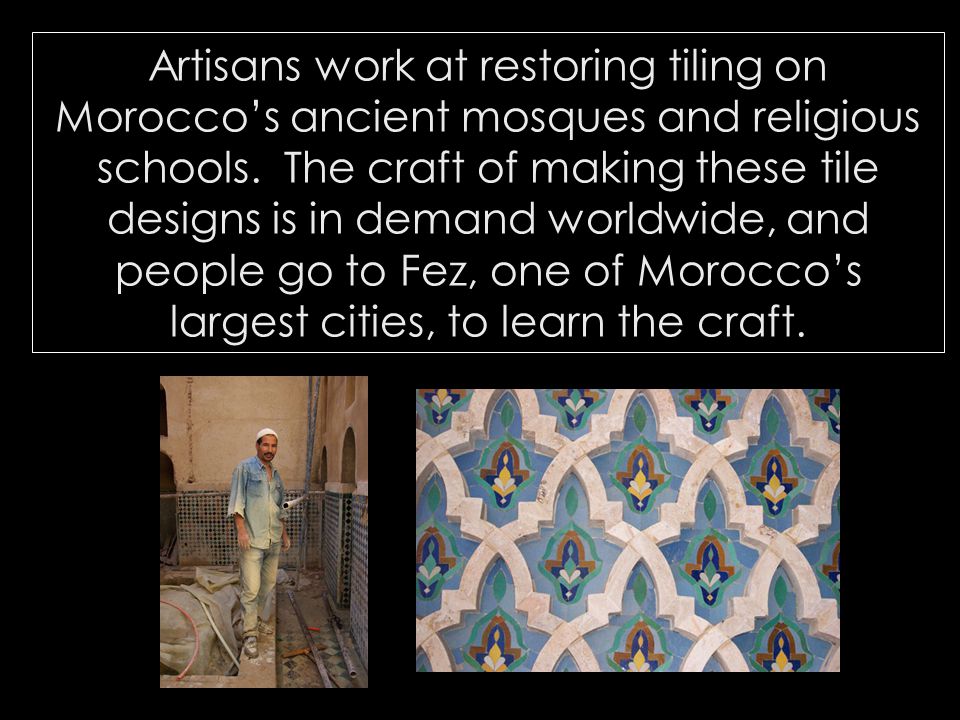Marvelous Moroccan Mosaics: Patterns in Zillij By: Cheryl Wiens. - ppt  download