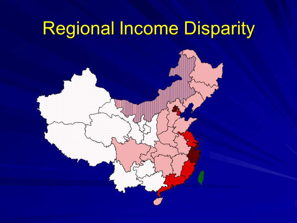 Regional Income Disparity
