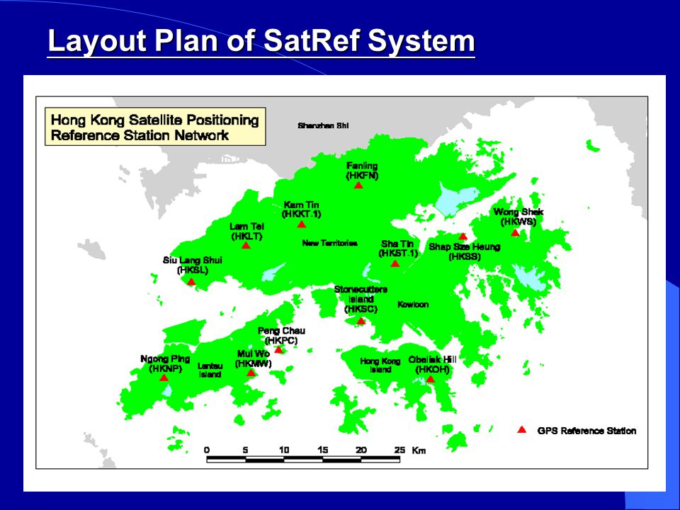 Layout Plan of SatRef System