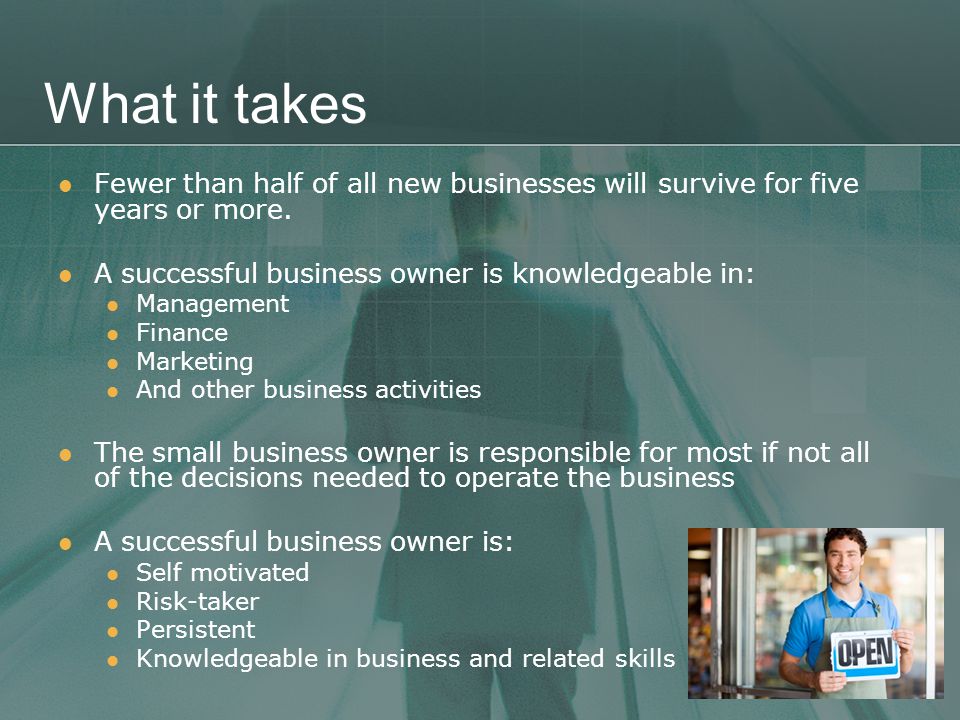 managing a small business intro to business ppt download