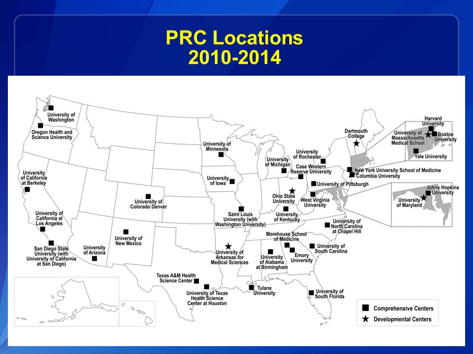PRC Locations