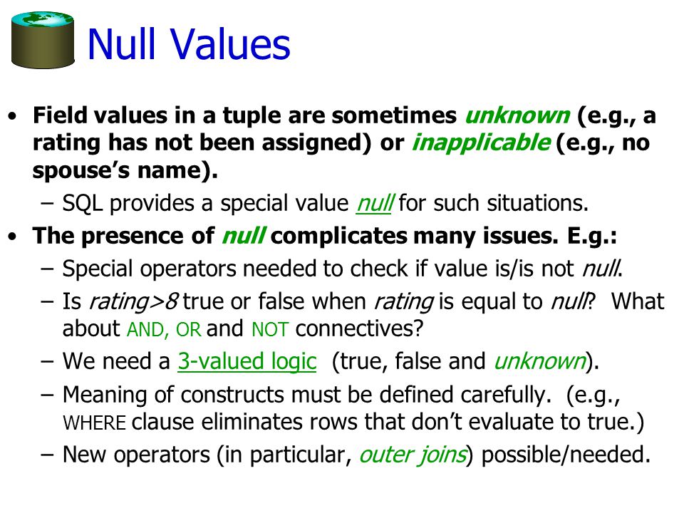 SQL The Query Language Part 3 CS186, Fall 2005 R &G Chapters 56 It