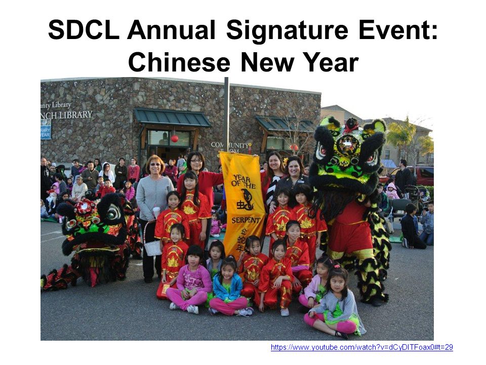 SDCL Annual Signature Event: Chinese New Year   v=dCyDITFoax0#t=29