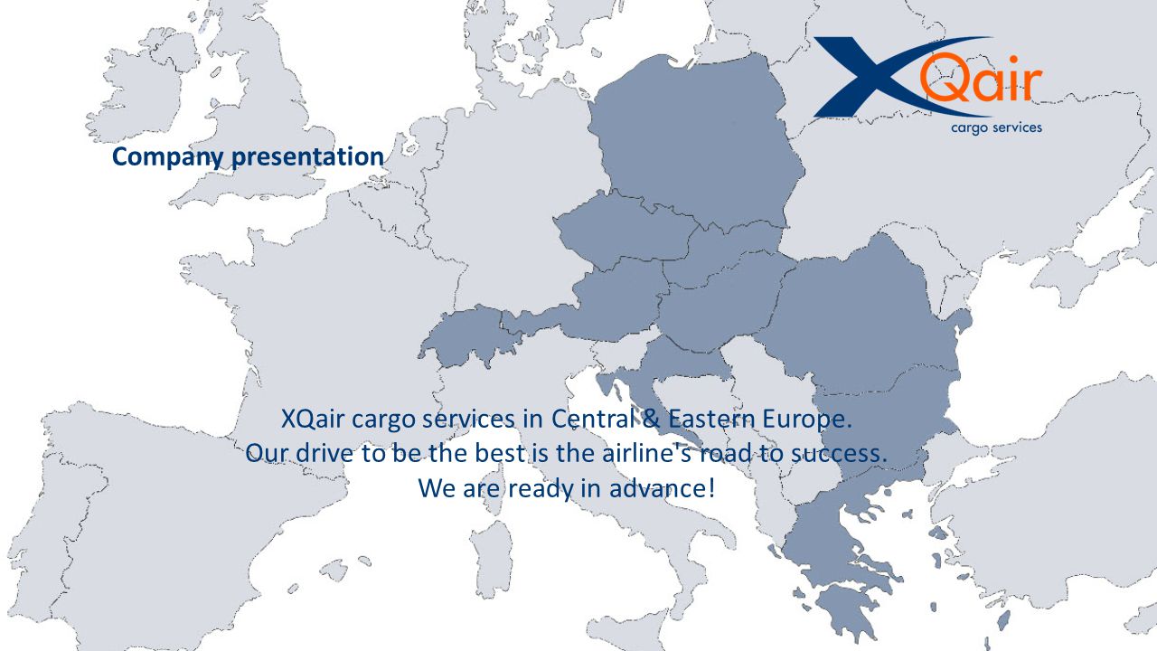 Company presentation XQair cargo services in Central & Eastern Europe.