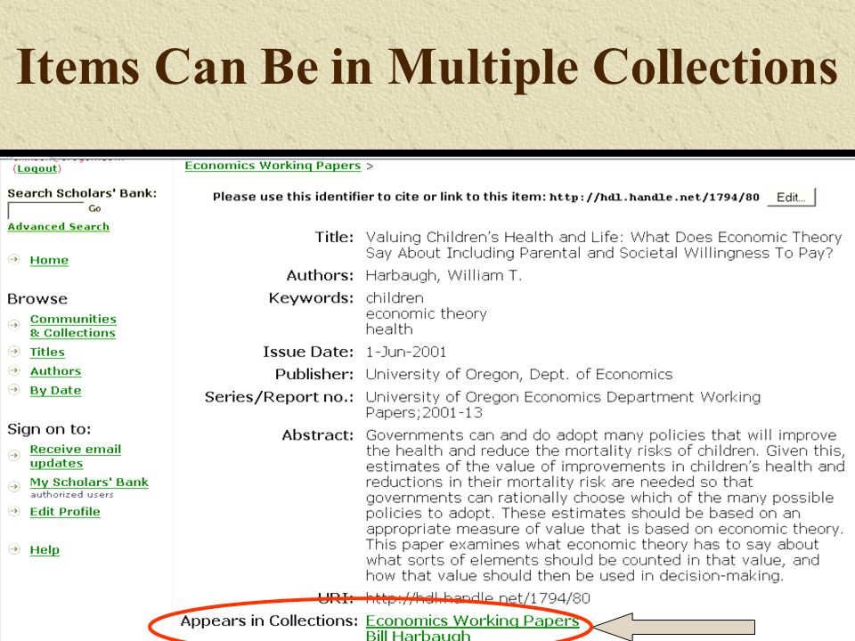 Items Can Be in Multiple Collections