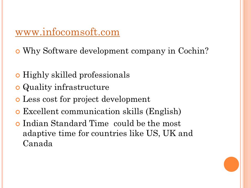 Why Software development company in Cochin.