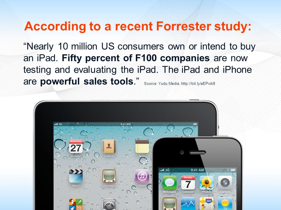 Nearly 10 million US consumers own or intend to buy an iPad.