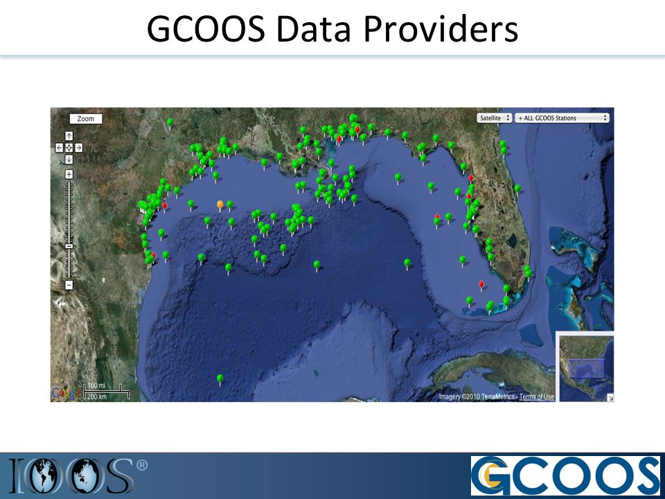GCOOS Data Providers