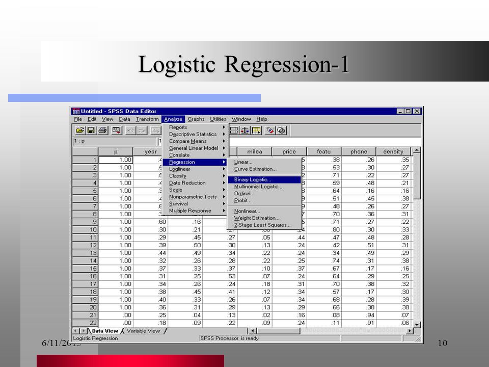 6/11/ Logistic Regression-1
