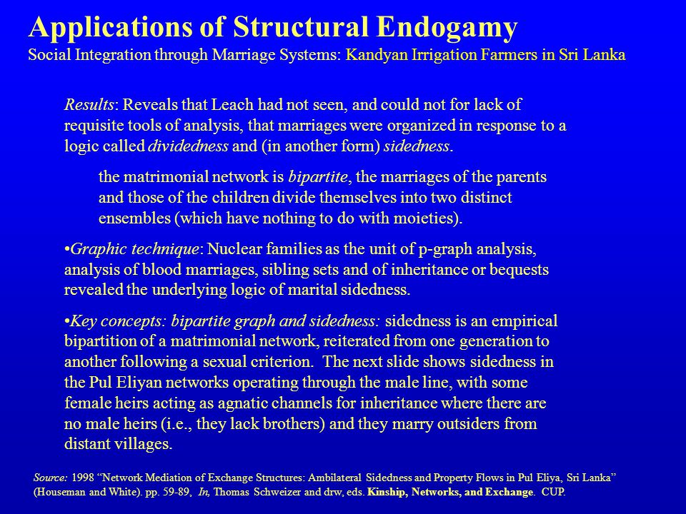 Kinship, Networks, and Exchange