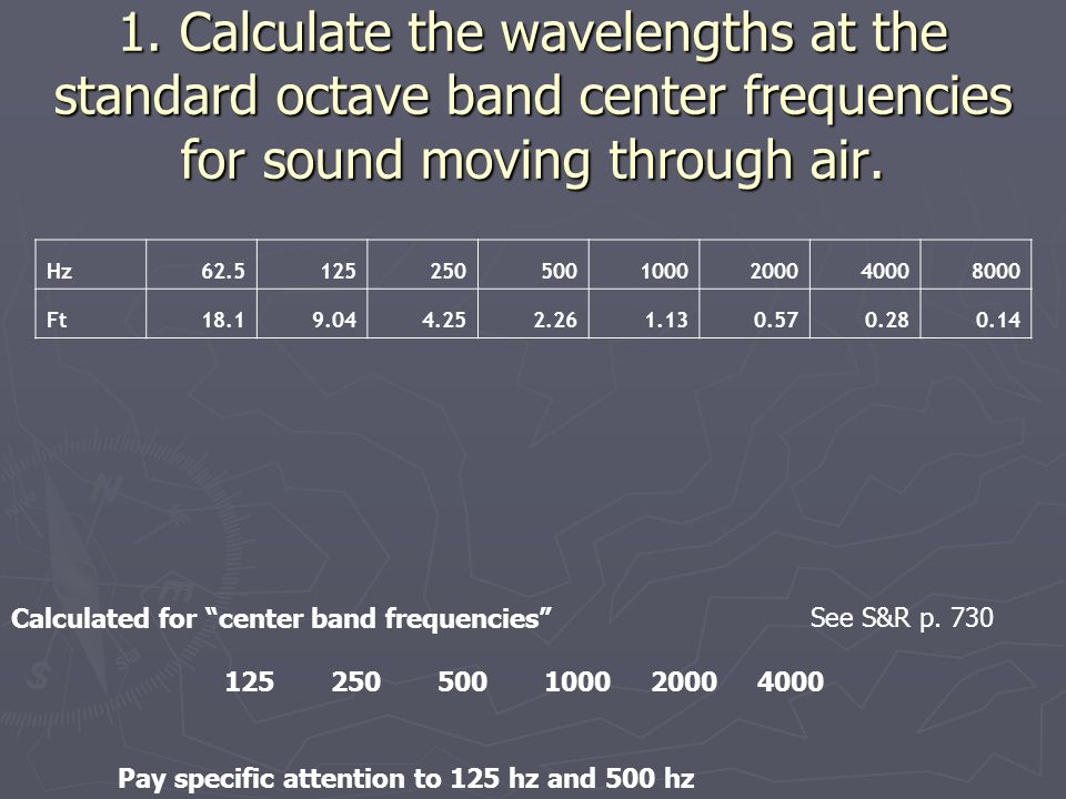 Acoustics Worksheet Answer Key 1 Calculate The Wavelengths At