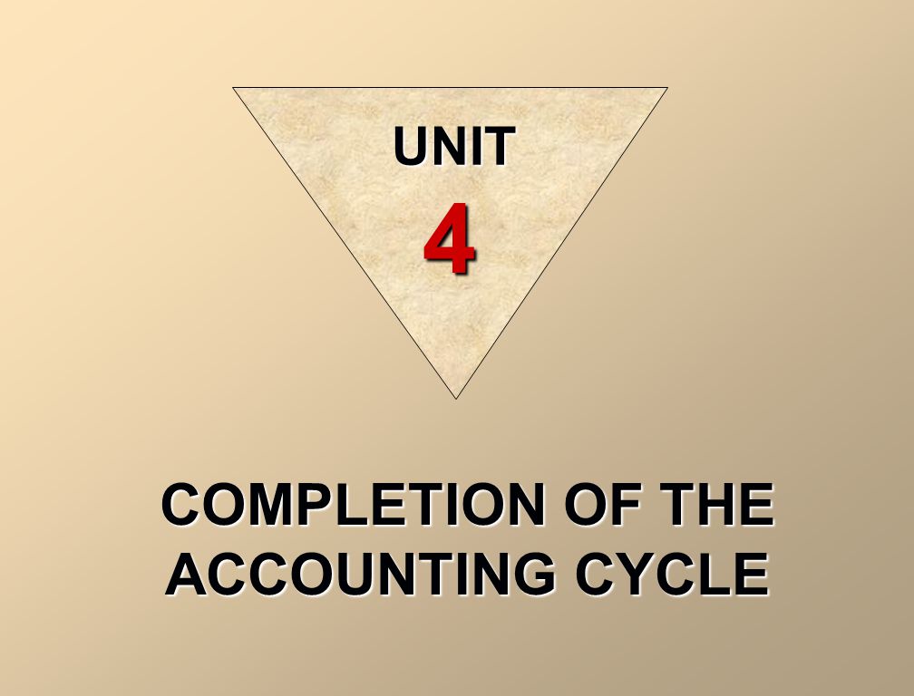 completion of the accounting cycle unit 4 illustration 4 10