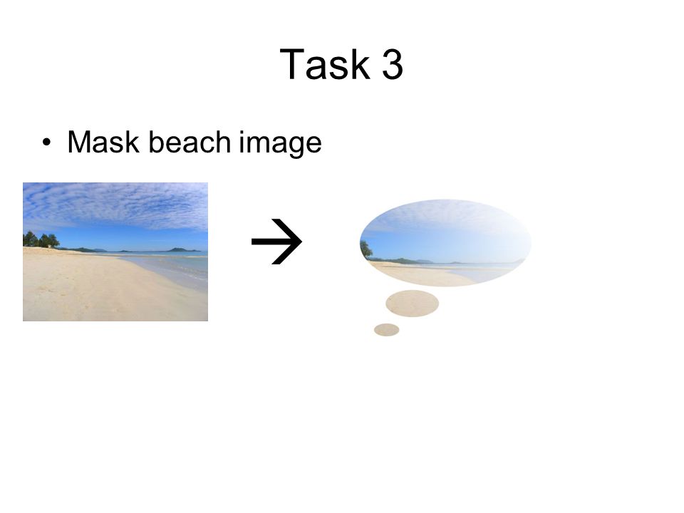 Task 3 Mask beach image 