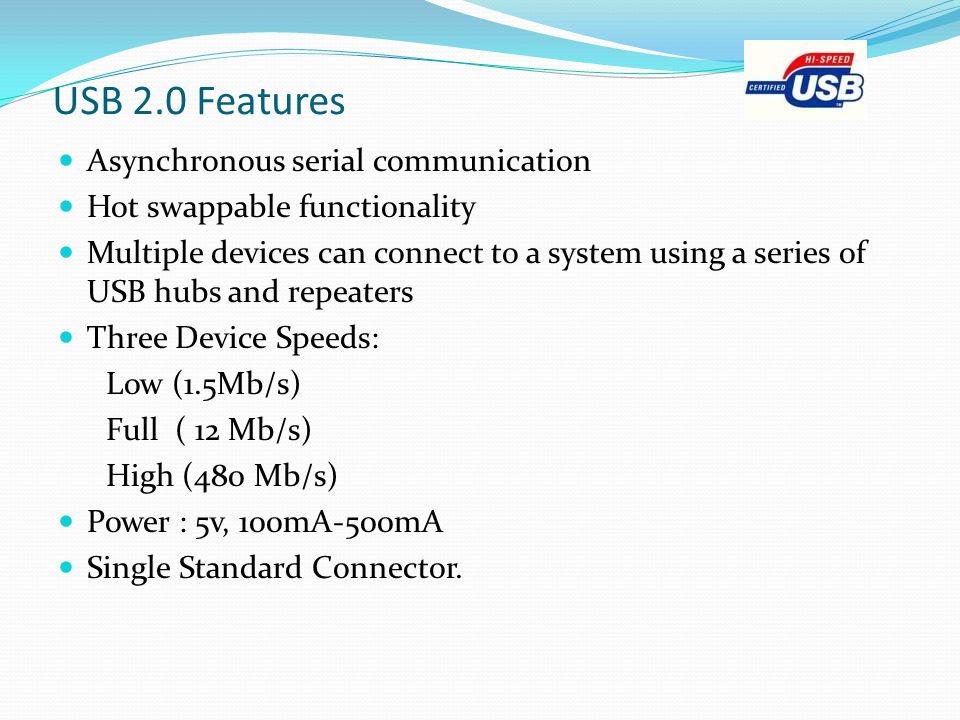 USB FEATURES Presented by: Sinivas Dutta BCM SS ppt download