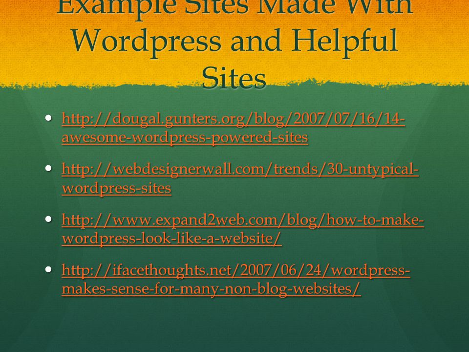 Example Sites Made With Wordpress and Helpful Sites   awesome-wordpress-powered-sites   awesome-wordpress-powered-sites   awesome-wordpress-powered-sites   awesome-wordpress-powered-sites   wordpress-sites   wordpress-sites   wordpress-sites   wordpress-sites   wordpress-look-like-a-website/   wordpress-look-like-a-website/   wordpress-look-like-a-website/   wordpress-look-like-a-website/   makes-sense-for-many-non-blog-websites/   makes-sense-for-many-non-blog-websites/   makes-sense-for-many-non-blog-websites/   makes-sense-for-many-non-blog-websites/