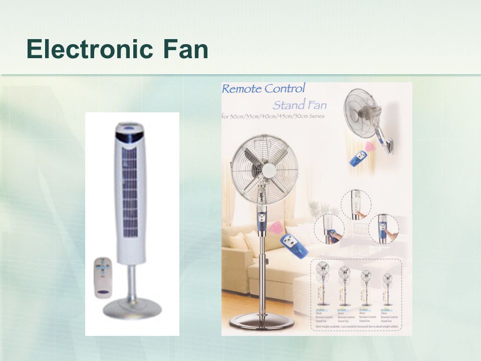 Electronic Fan