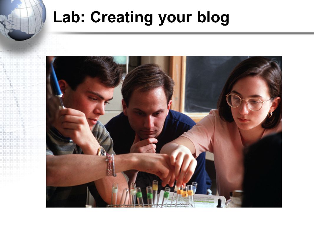 Lab: Creating your blog