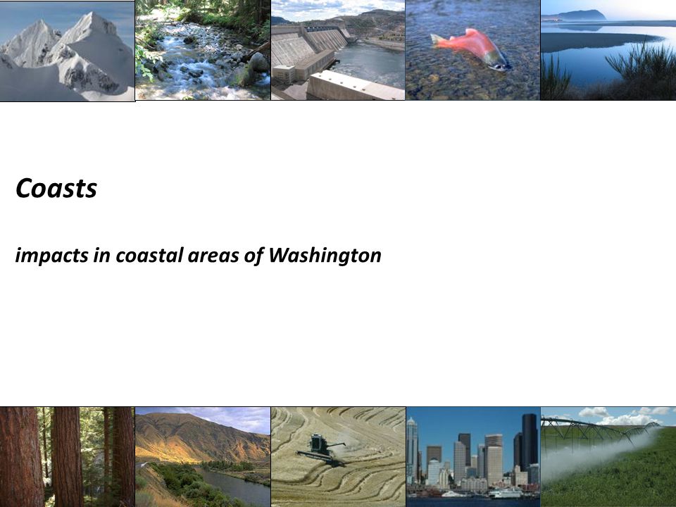 Coasts impacts in coastal areas of Washington
