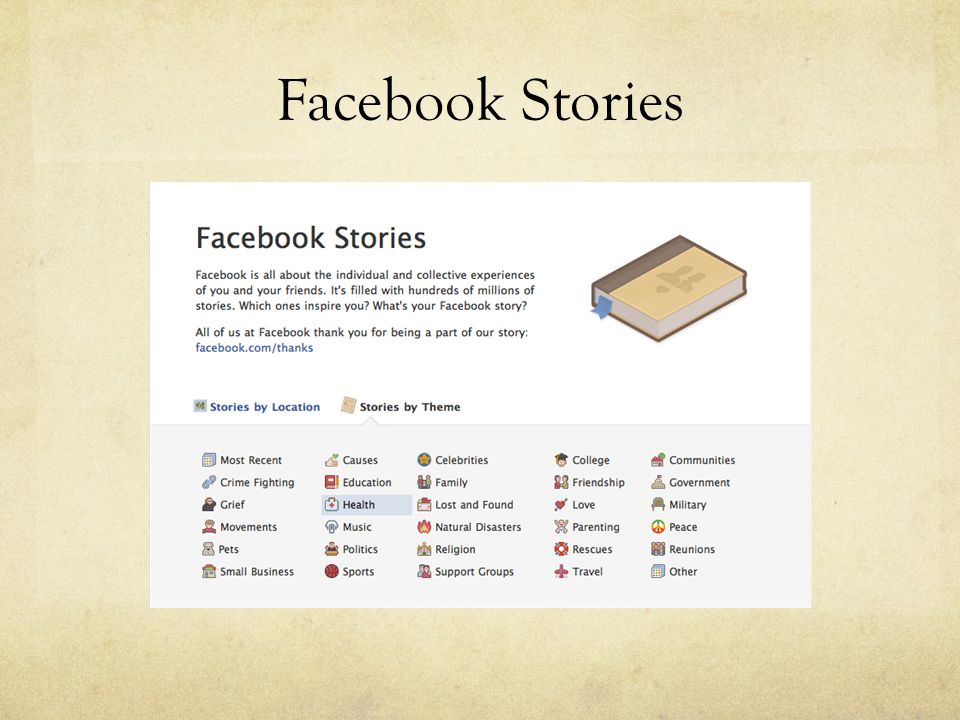 Facebook Stories