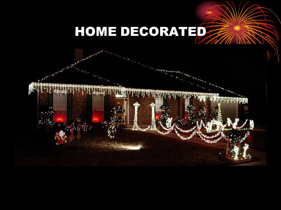 HOME DECORATED
