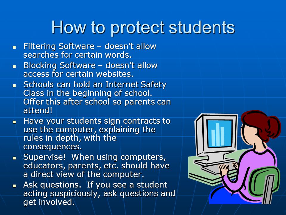 Children s Online Privacy Protection Act of 1998 This act protects children and all their personal information from being exploited on the computer.