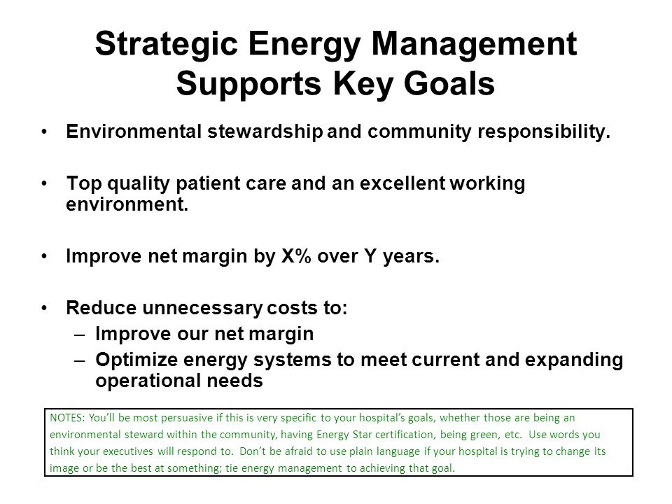 Your Hospital S Format Logo Hospital X Strategic Energy Management Plan 20 To 20 Executive Summary Name S Title S Ppt Download