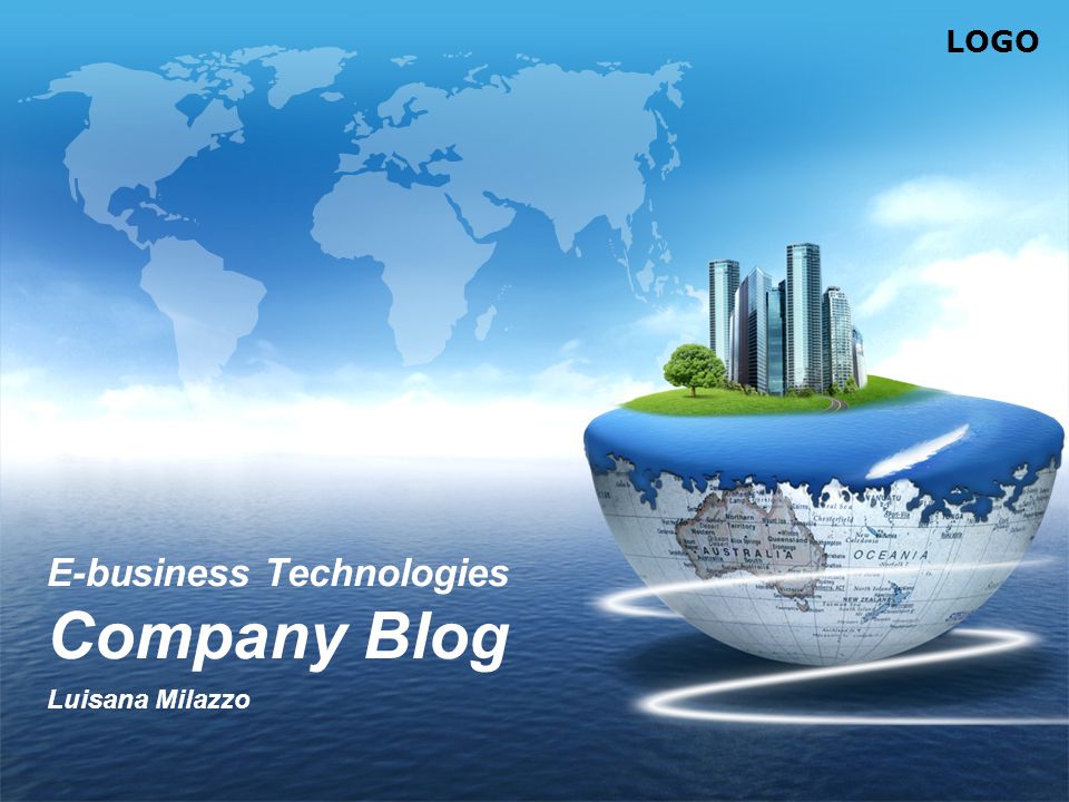 LOGO E-business Technologies Company Blog Luisana Milazzo