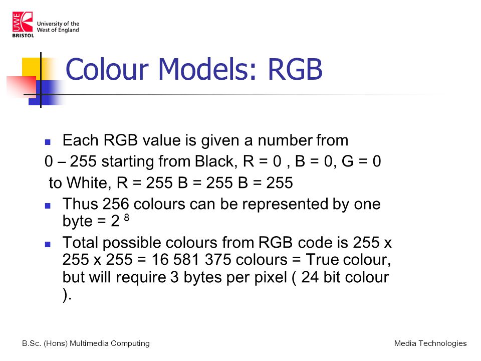 Colour Theory and Application B.Sc. (Hons) Multimedia ComputingMedia  Technologies. - ppt download