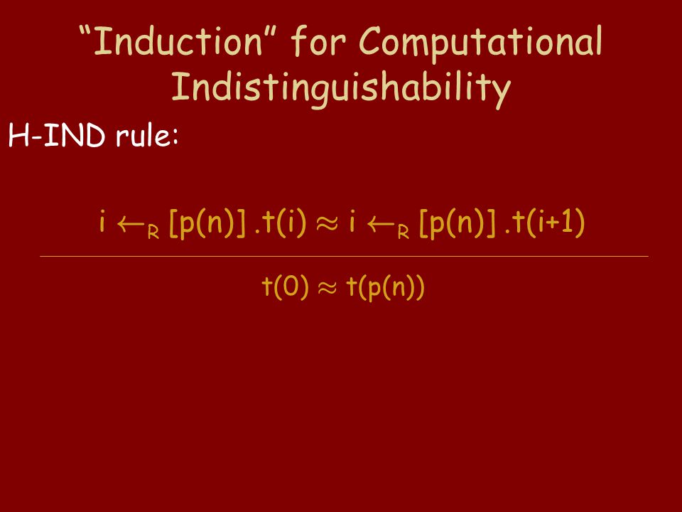 Formal Representation Of Polynomial Time Algorithms And Security Bruce Kapron University Of Victoria June 9 Ppt Download