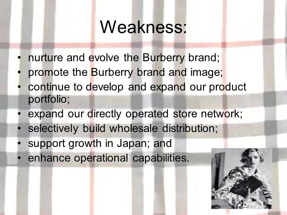Burberry is a distinctive luxury brand with international recognition and  broad appeal. We design, source, manufacture and distribute high- quality  apparel. - ppt download