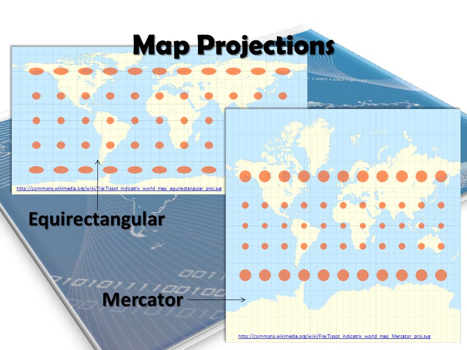 Equirectangular Map Projections