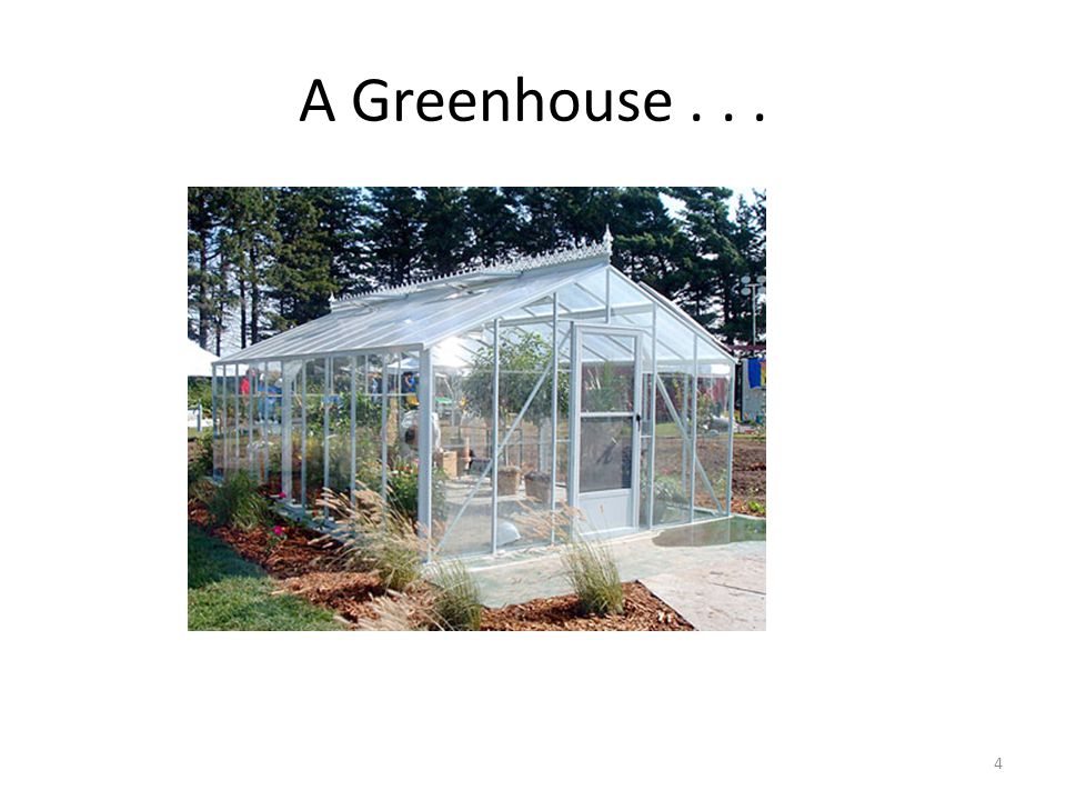 A Greenhouse... 4