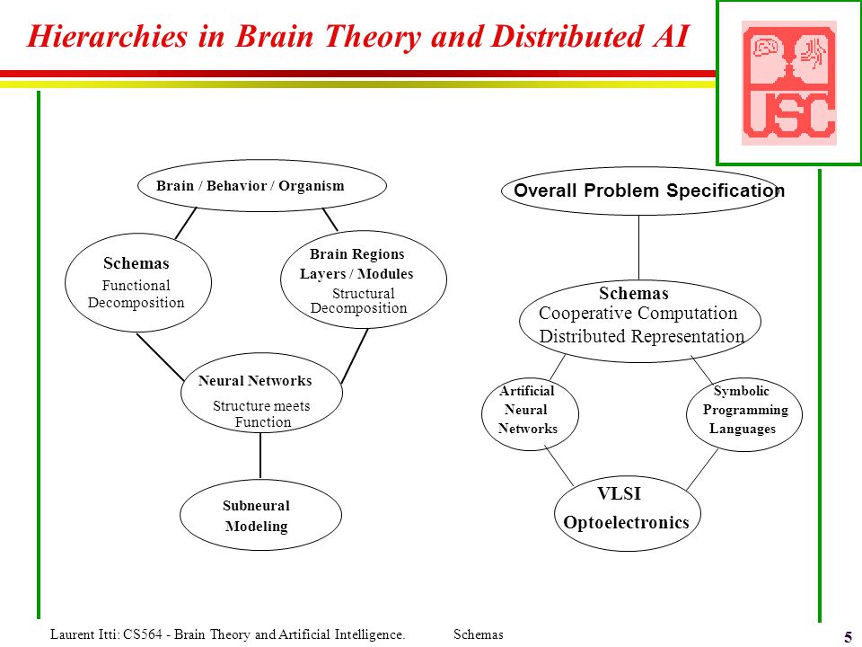 Laurent Itti: CS564 - Brain Theory and Artificial Intelligence.
