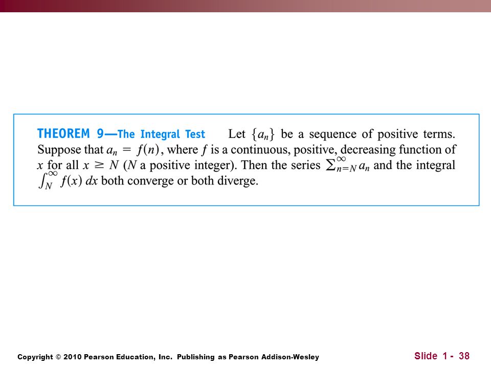 Slide Copyright © 2010 Pearson Education, Inc. Publishing as Pearson Addison-Wesley