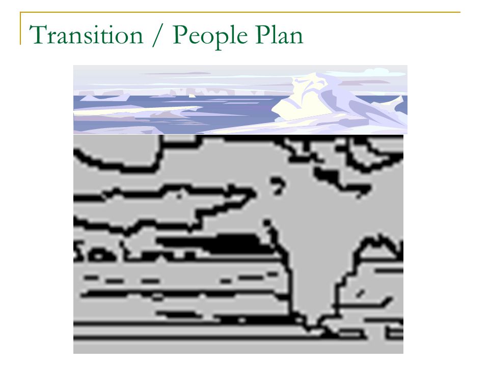 Transition / People Plan