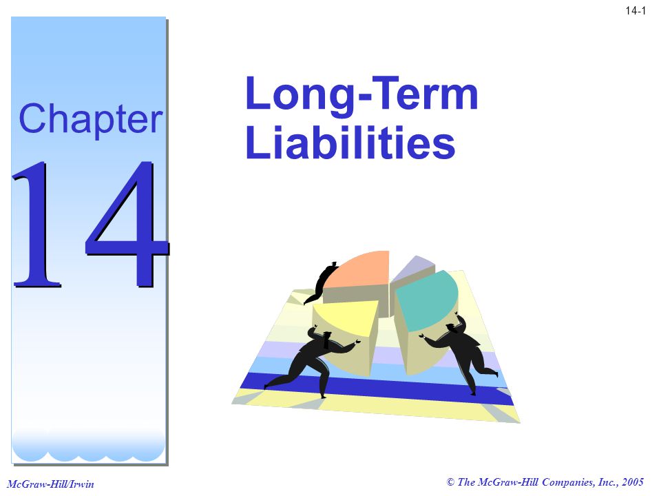 McGraw-Hill/Irwin 14-1 © The McGraw-Hill Companies, Inc., 2005 Long-Term Liabilities Chapter 14