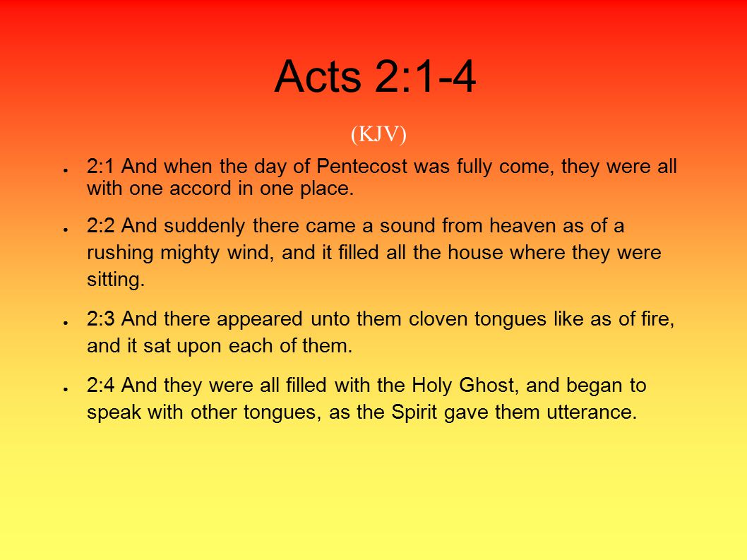 pentecostalism early history of pentecostalism acts 2 1 4