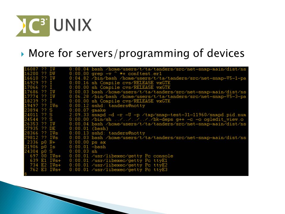  More for servers/programming of devices