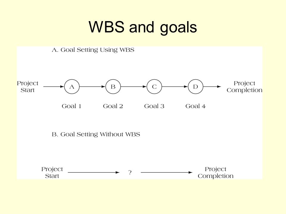 WBS and goals