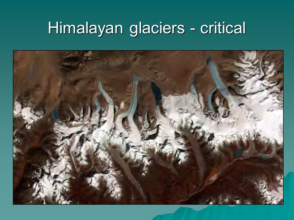 Himalayan glaciers - critical