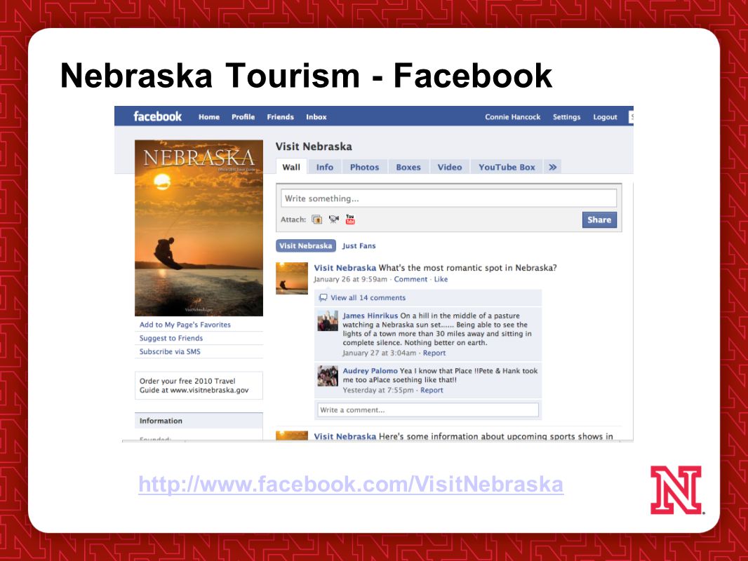 Nebraska Tourism - Facebook