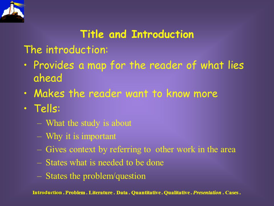 Introduction Introduction. Problem. Literature. Data.