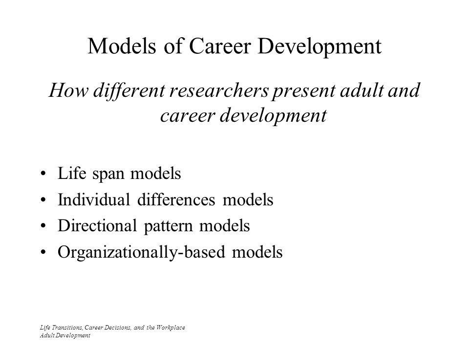 career development reflection paper