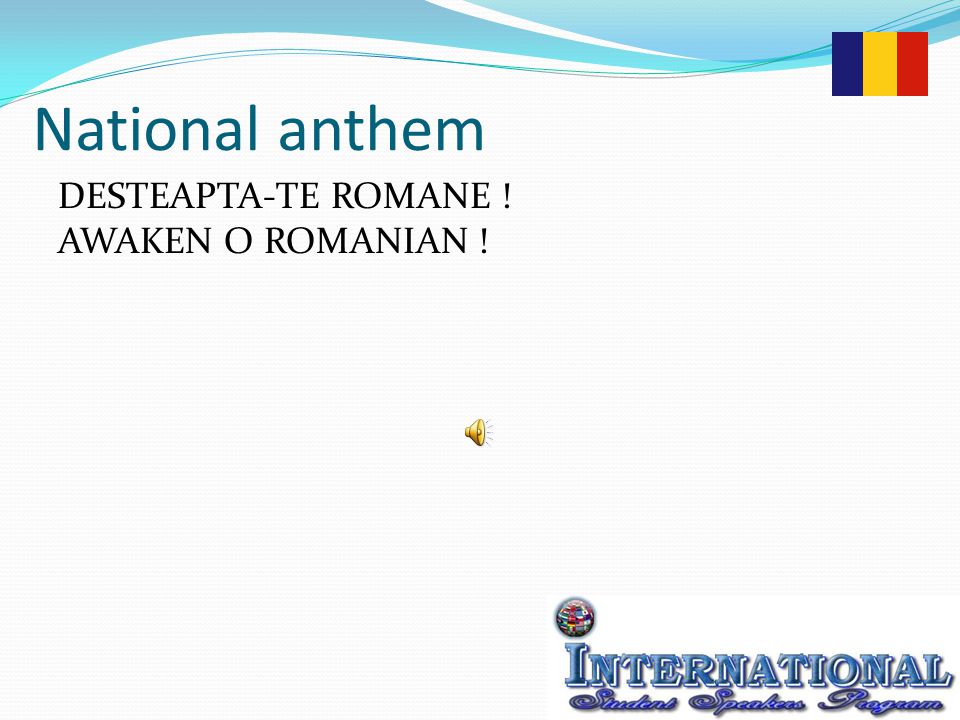 Romania Republica Democrata Romania National Anthem Desteapta Te Romane Awaken O Romanian Ppt Download