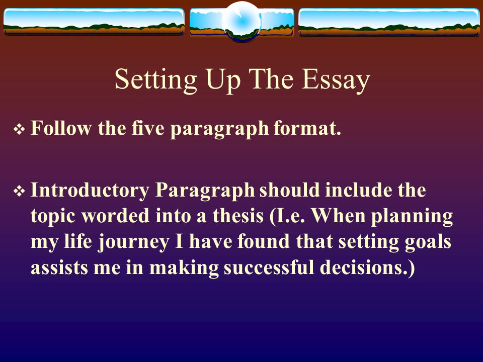Essay On My Family In English Setting Last Year Of High School Essay also Synthesis Essay Topics The Career Passport The Goals Essay Why Write The Goals Essay To Healthy Diet Essay