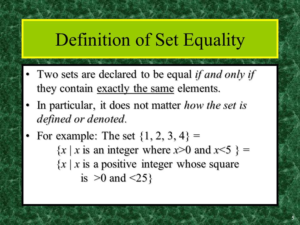 1 Set Theory Rosen 6 th ed., § Introduction to Set Theory A set is a  structure, representing an unordered collection (group, plurality) of zero.  - ppt download
